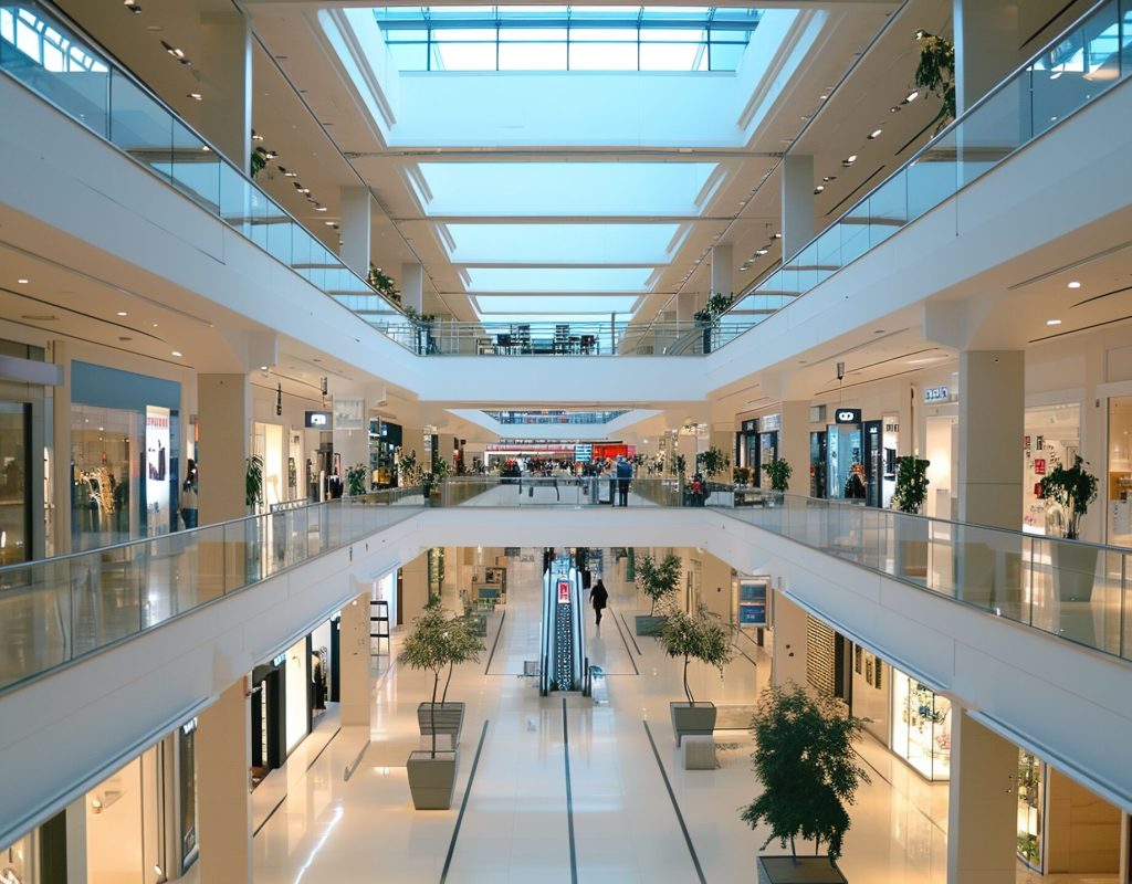 shopping mall interior --ar 16:9 --style raw --v 6 Job ID: 229264f0-d530-4c7f-b851-6fe7485ec82a