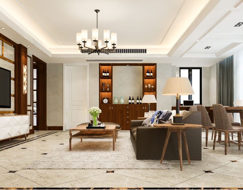residential interior design space